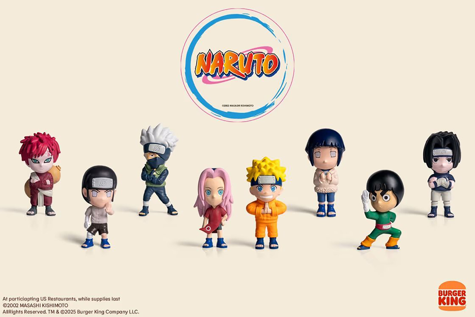 Burger King traz Naruto para os Menus Infantis