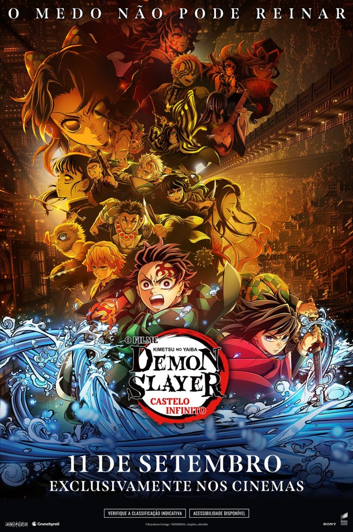 Demon Slayer Kimetsu no Yaiba – Infinity Castle Poster