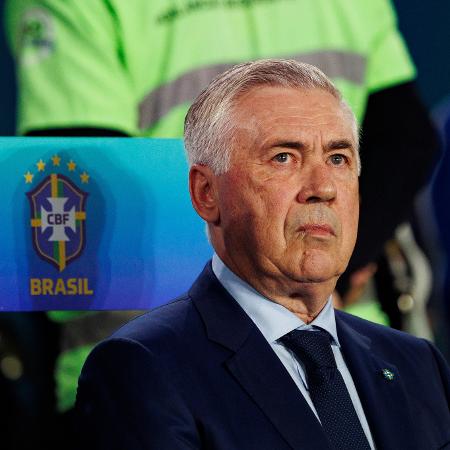 Carlo Ancelotti, técnico da seleção brasileira