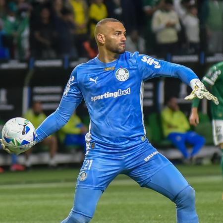 Weverton tem lesão na mão e pode desfalcar o Palmeiras contra o Flamengo