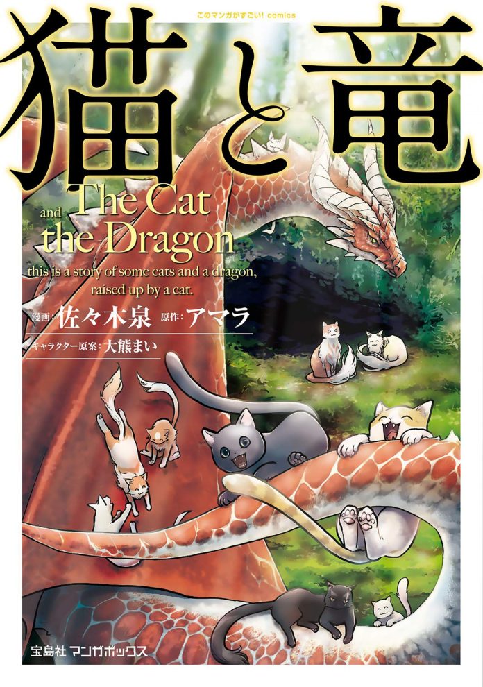 Capa do Volume 1 - The Cat and the Dragon Capa do Volume 1