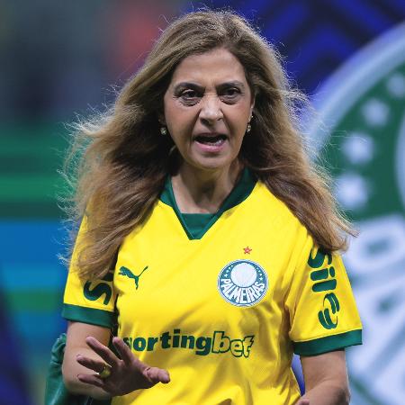 Leila Pereira, presidente do Palmeiras