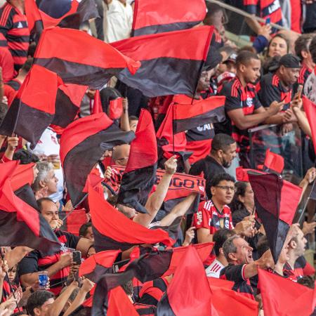 Dentro da parcela de torcedores declarados, 26% são flamenguistas Torcida do Flamengo no Maracanã