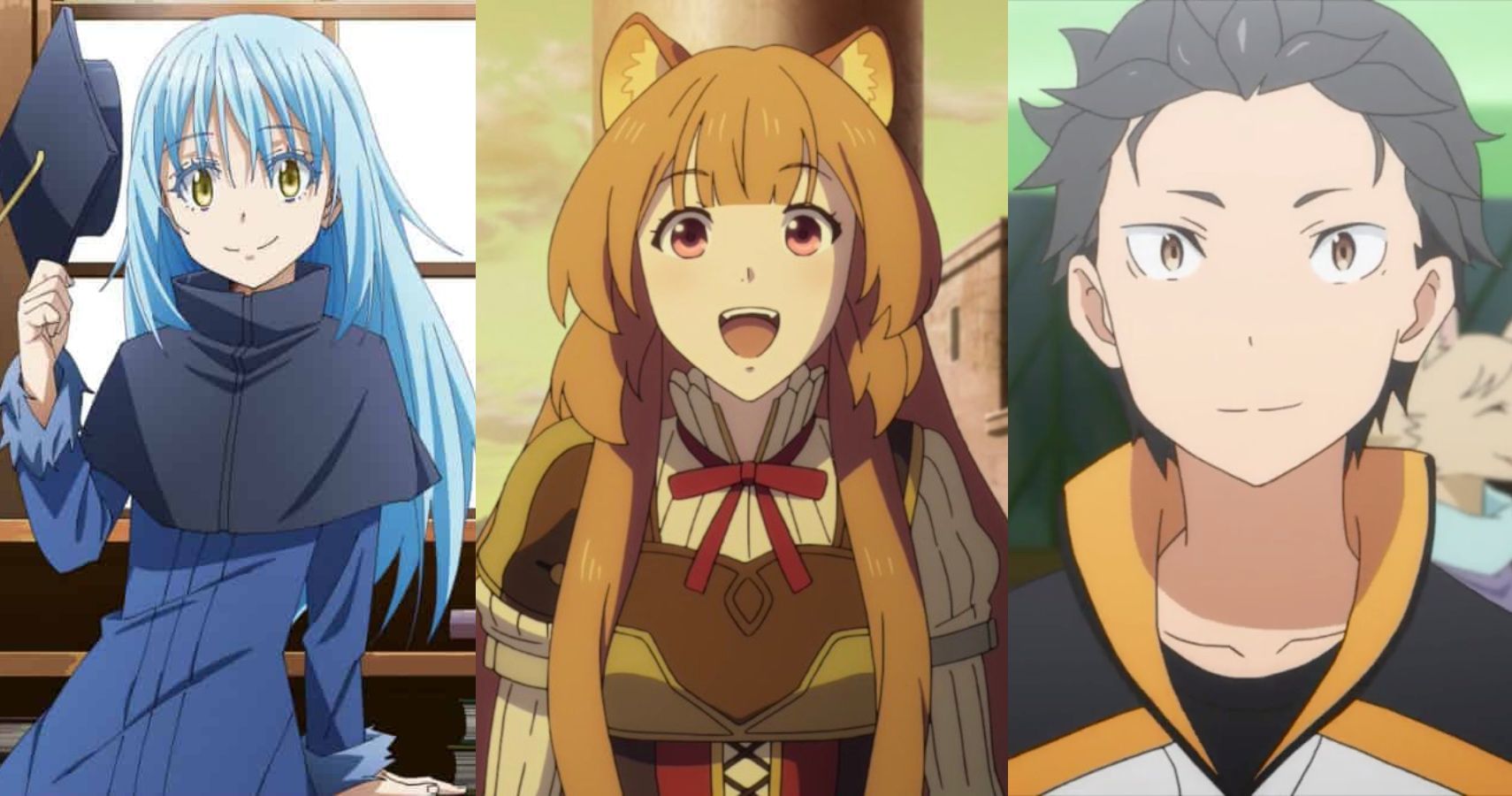 Isekai Anime characters