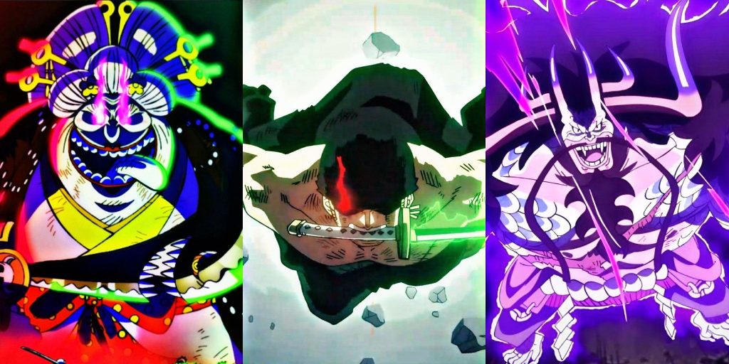 zoro yonko level big mom kaido one piece