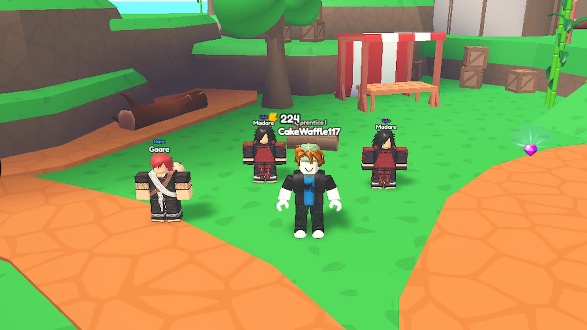 Roblox Anime Punch Simulator Standing With Pets Gaare And Madare