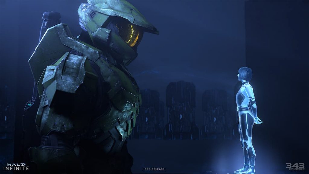 Halo Infinite Master Chief With Cortana