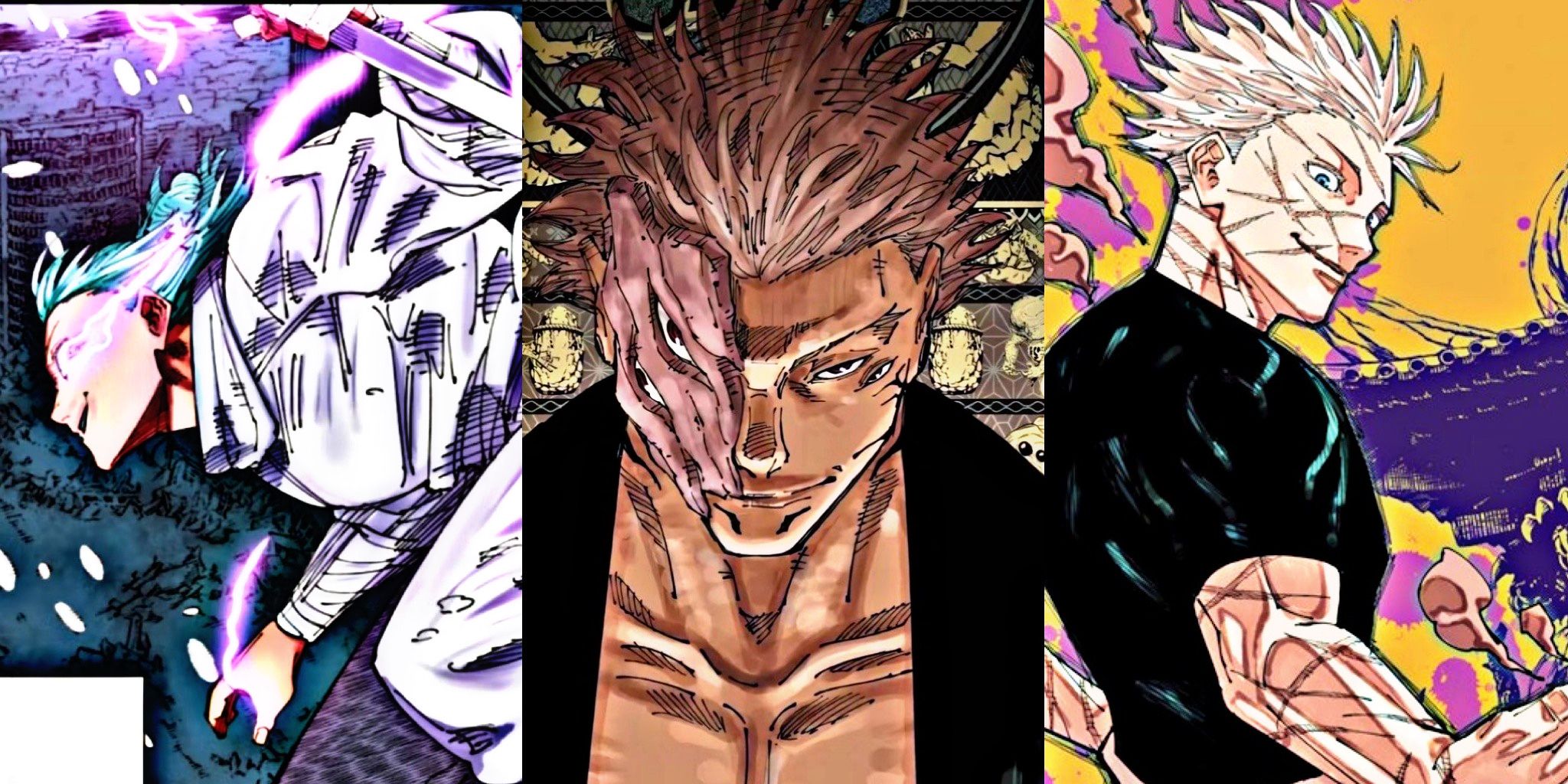 Kashimo sukuna gojo satoru best fight in the shinjuku showdown arc jujutsu kaisen jjk