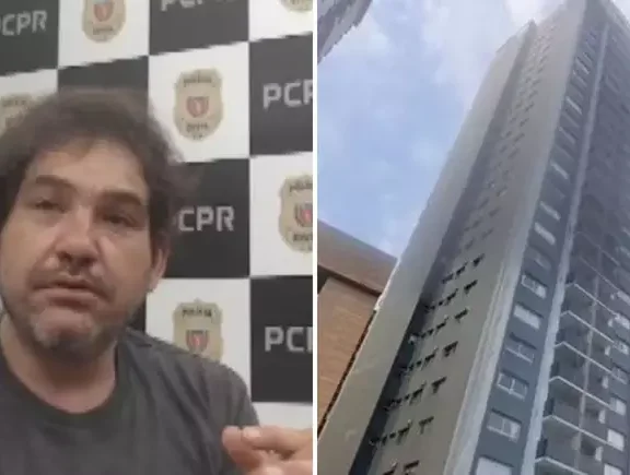 Morre homem preso por cortar fio de segurança de trabalhador em prédio de luxo