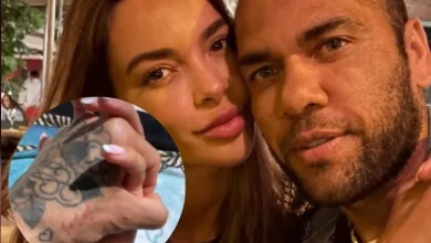 Joana Sanz posta foto com Daniel Alves e confirma que eles seguem casados após condenação