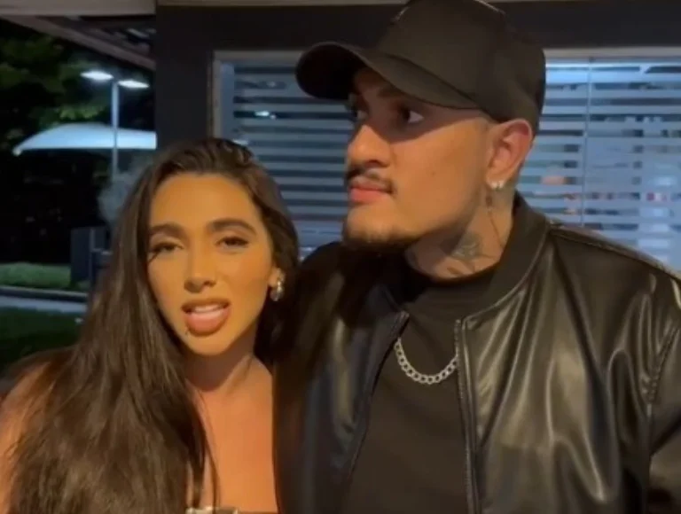 MC Bin e Giovanna reatam romance fora do BBB 24 e têm Tadeu Schmidt como cupido