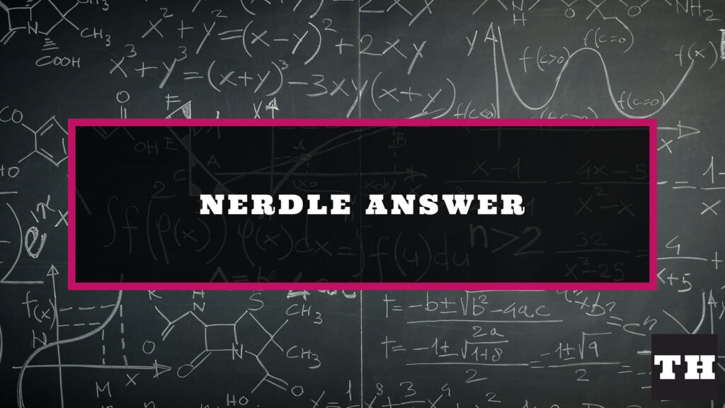 Featured Daily Nerdle Answer