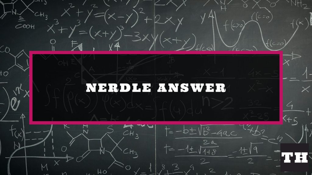 Featured Daily Nerdle Answer