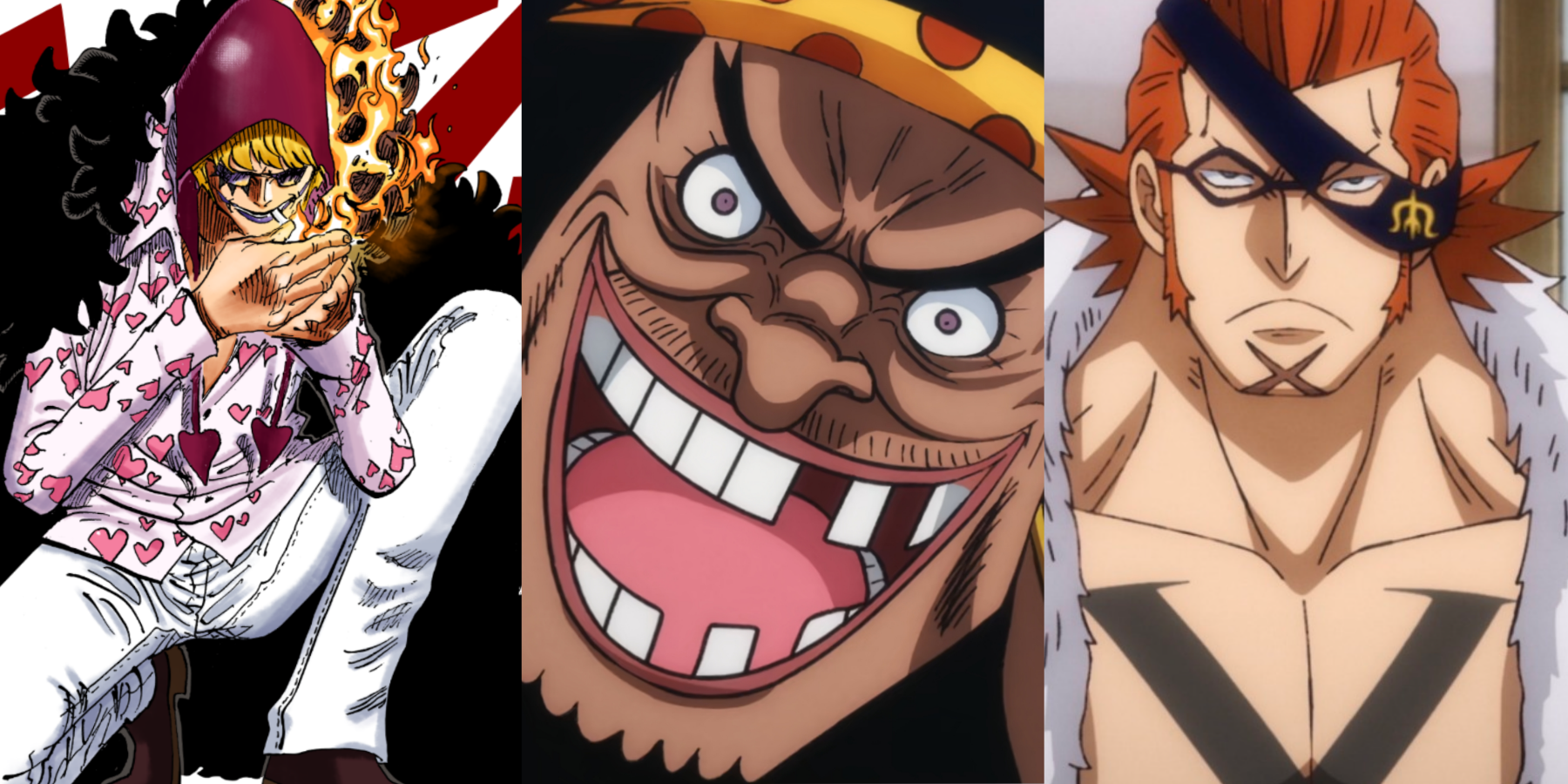 featured One Piece Characters Who Betrayed Their Crew, Ranked Blackbeard Corazon