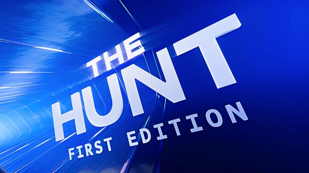 The Hunt First Edition Blue Title