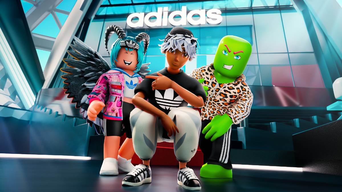 Adidas Roblox Green People