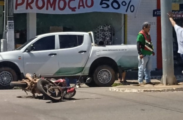 Acidente de trânsito na região central de Paraíso do Tocantins
