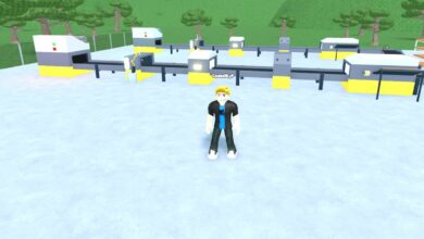 Roblox Clothing Factory Tycoon Standing In Front Of Conveyor Belt