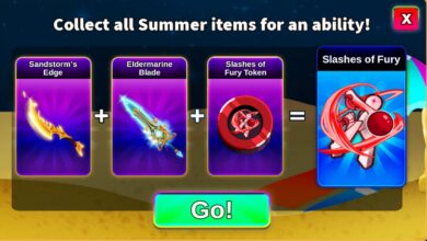 Blade Ball Slashes Of Fury Summer Items