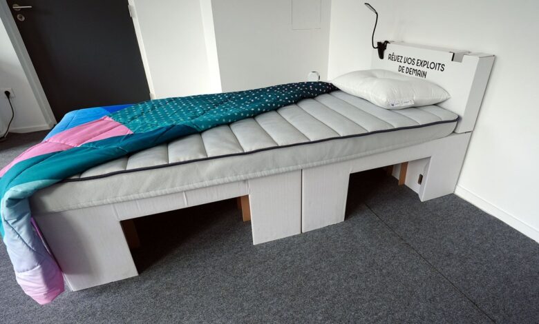 Why Paris 2024 Olympic Athletes Are Sleeping on Cardboard Beds