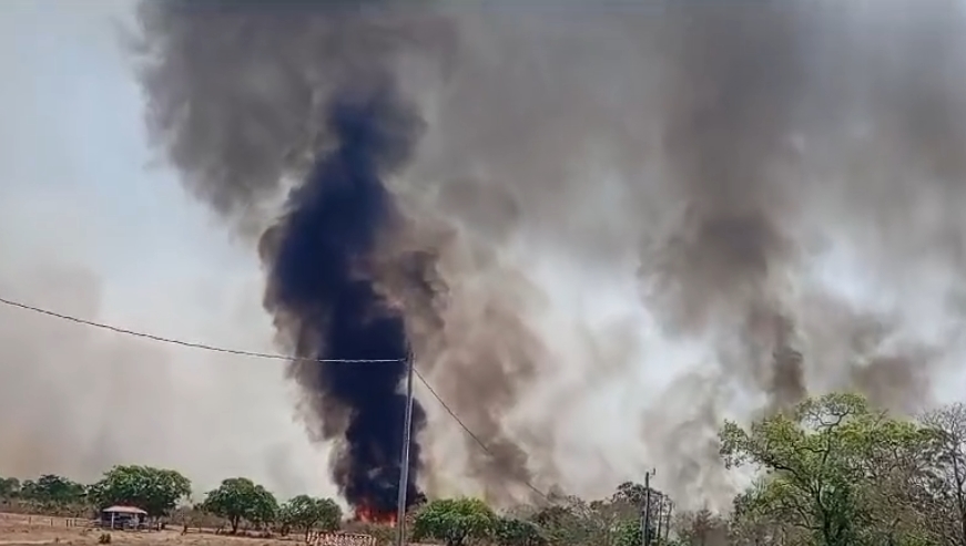 Foco de incêndio assusta moradores no Setor Industrial em Paraíso (TO) – Surgiu