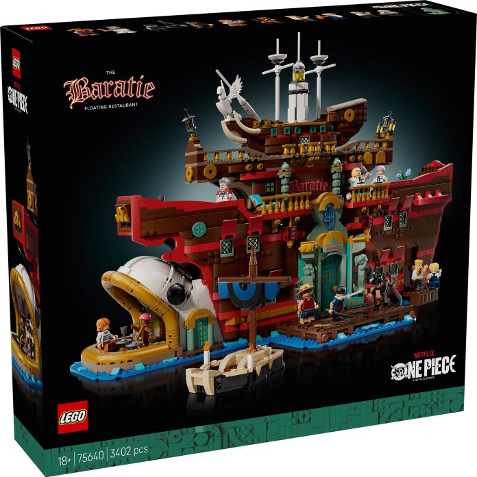 LEGO ONE PIECE Baratie, o Restaurante Flutuante