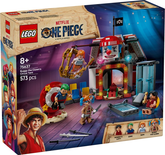 LEGO ONE PIECE Tenda de Circo do Buggy