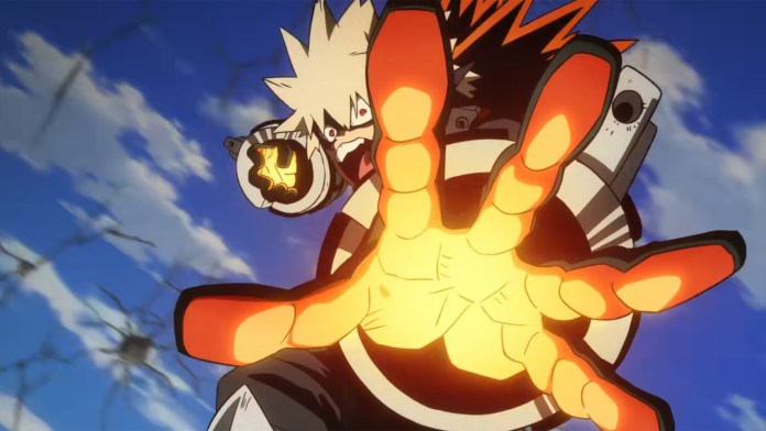 Deku em ação Deku em ação