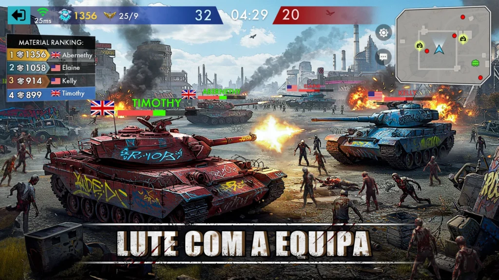 Doomsday Tank:Zombie PVP Brawl