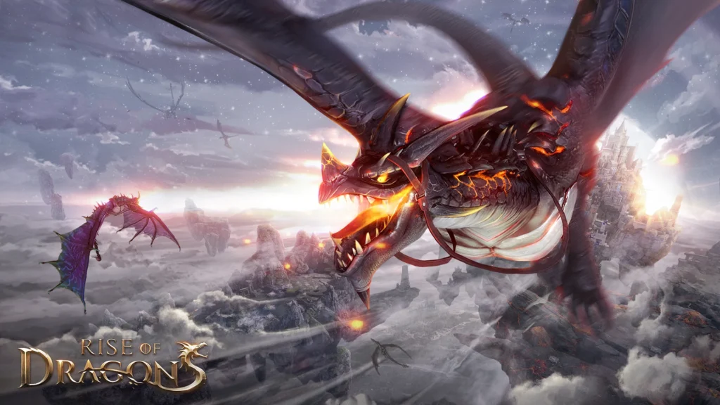 Rise of Dragons NOVO JOGO PARA CELULAR ANDROID