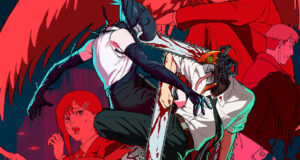 Imagem promocional do filme anime Chainsaw Man – The Movie: Reze Arc