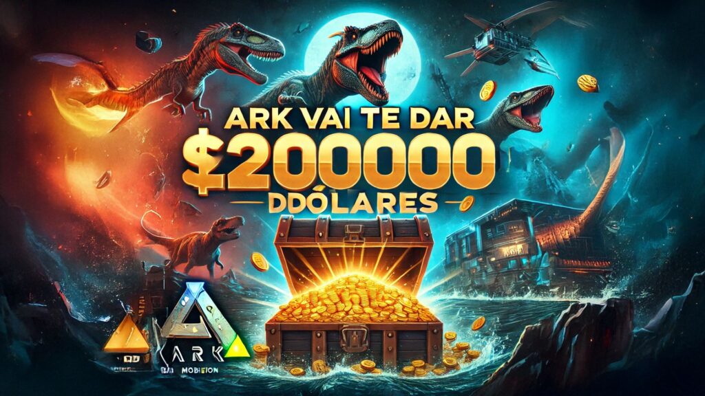 ARK MOBILE VAI TE PAGAR 200 DOLARES (mas tem regras importantes)