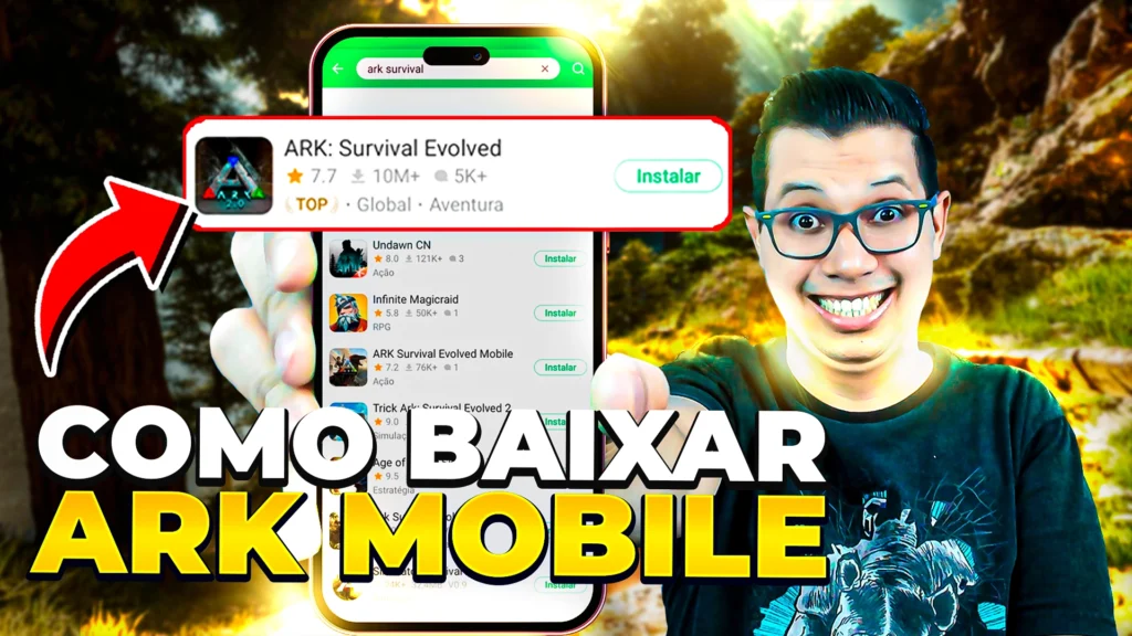 COMO BAIXAR ARK MOBILE - Eu Sou Android