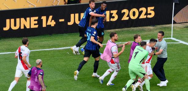 Confusão marca partida entre Inter e River; confira detalhes!