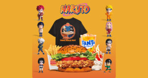 Naruto chegou à Burger King em Portugal com figuras e T-shirt