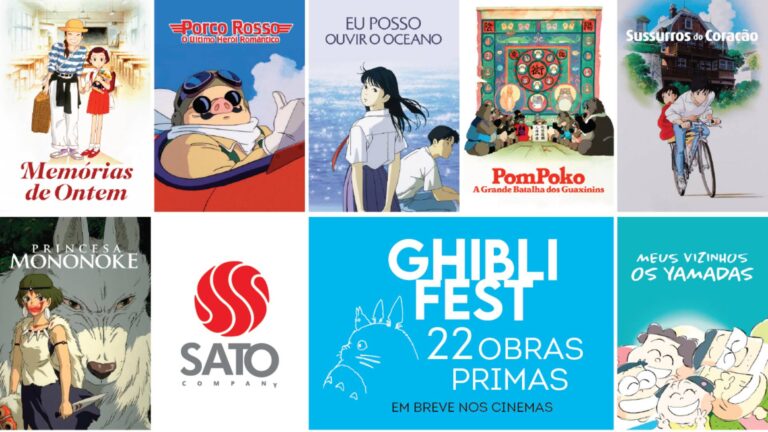 Filmes do estúdio Ghibli serão exibidos em mostra no Brasil