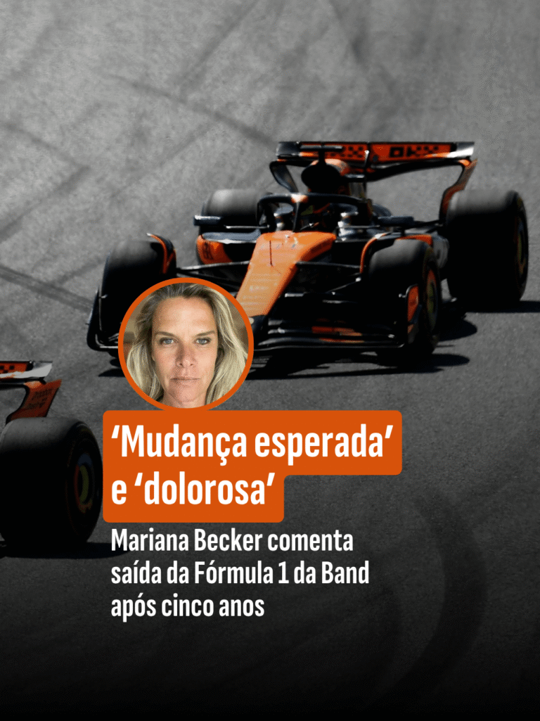 ‘Mudança esperada, mas dolorosa’, afirma Mari Becker sobre saída da F1 da Band