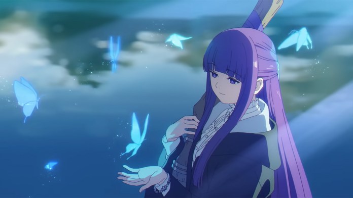 Screenshot de uma cena em Frieren: Beyond Journey’s End Screenshot de uma cena em Frieren: Beyond Journey’s End