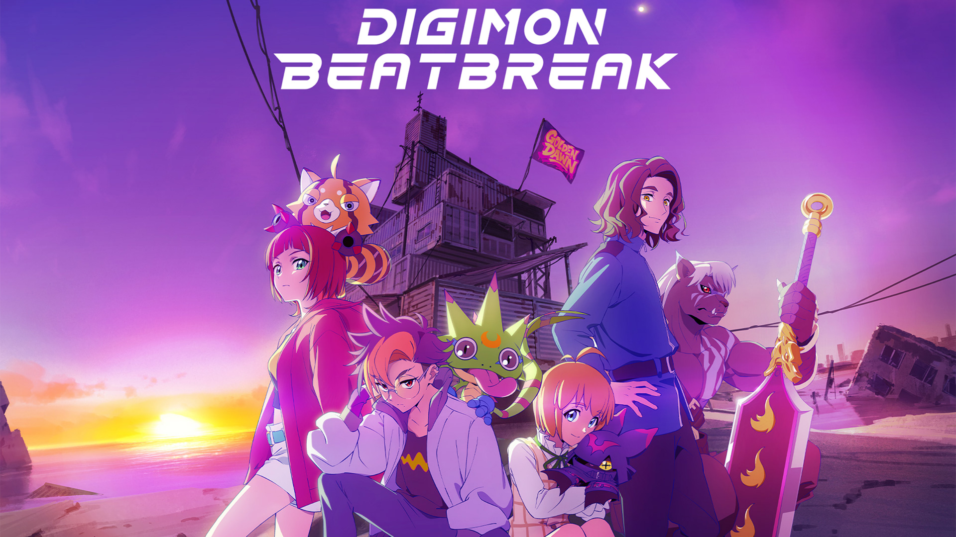 Anime Digimon Beatbreak revela data de estreia em trailer