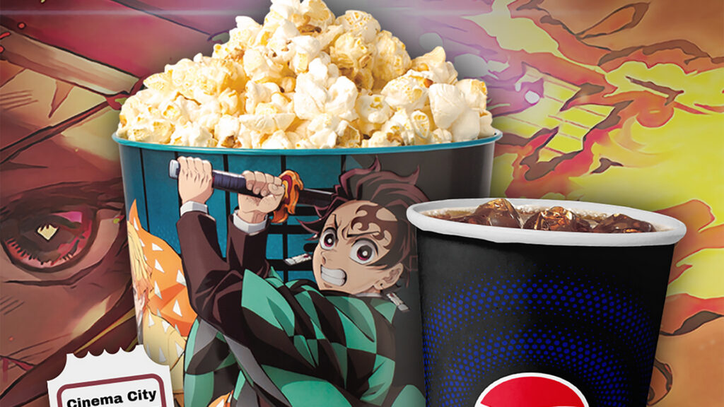 Cinema City com Balde de Pipocas de Demon Slayer em Portugal
