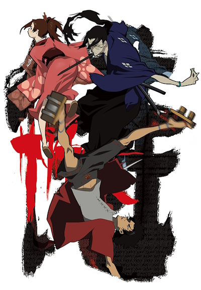 Visual de Samurai Champloo