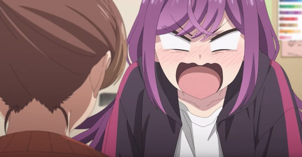 Egao no Taenai – Comédia sobre mangaka criativa demais ganha trailer com ED