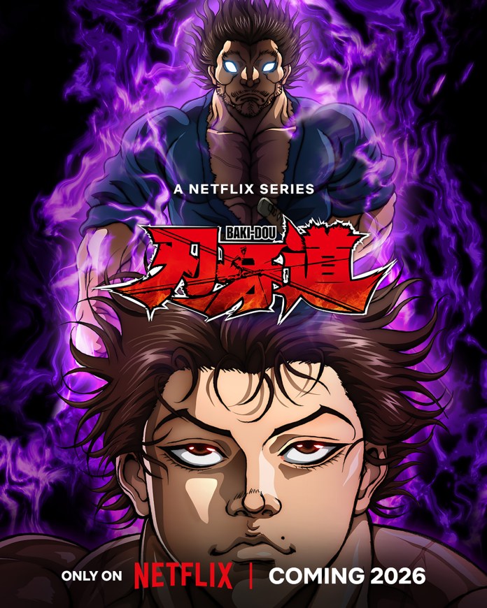Baki-Dou anime 1st visual Netflix