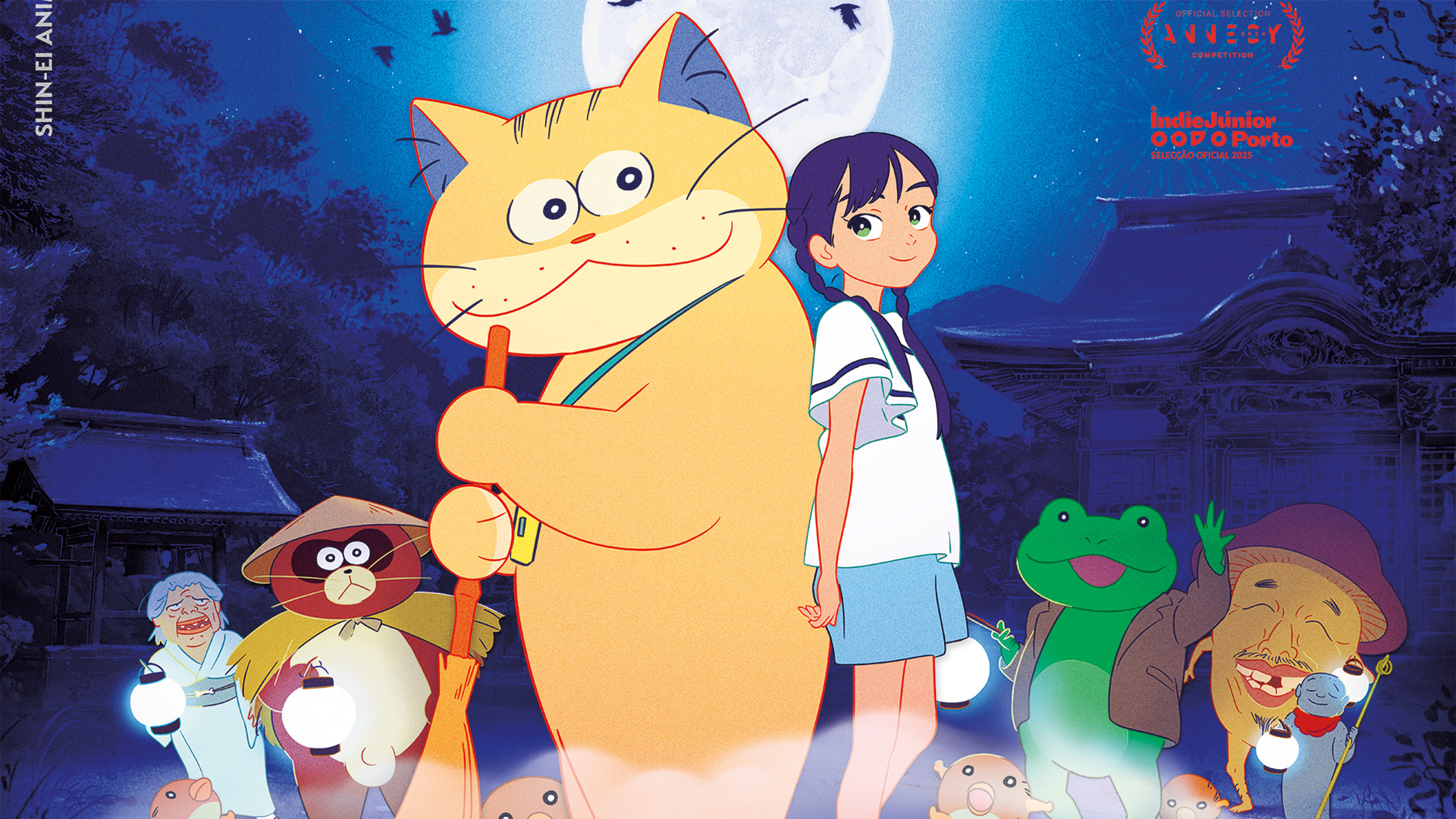 Filme anime Gato Fantasma Anzu nos cinemas portugueses dia 16 de Outubro