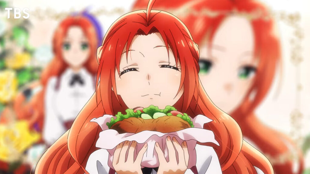 Abertura e encerramento sem créditos de Pass the Monster Meat, Milady!