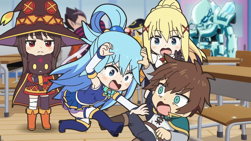 Abertura sem créditos de Isekai Quartet 3