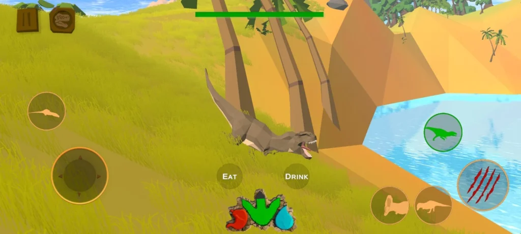 Age of Giants NOVO JOGO SURVIVAL COM DINOSSAUROS PARA CELULAR ANDROID