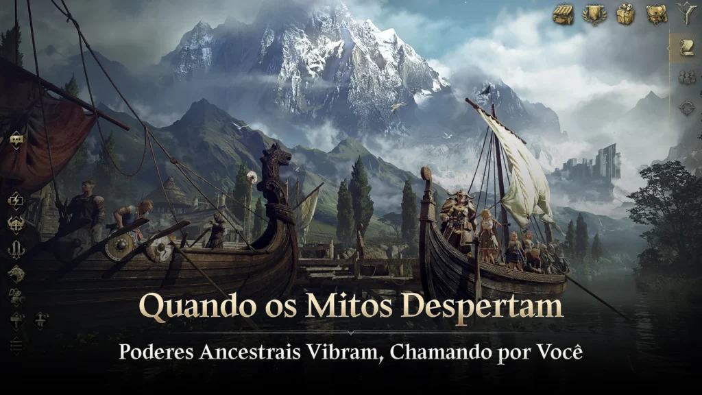 Legend of YMIR LANÇAMENTO GLOBAL ANDROID/IOS E PC