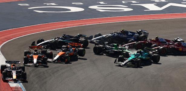 Norris e Piastri se tocam, Verstappen vence a sprint e agita o campeonato