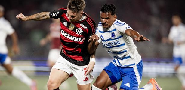 Flamengo e Cruzeiro empatam no reencontro de Gabigol; Palmeiras festeja